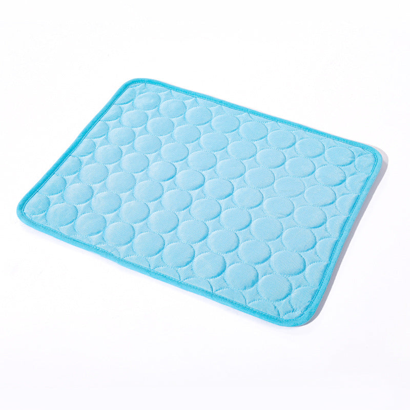 Tapis Ice Silk turquoise pour chien et chat — Patou & Co Belgique France